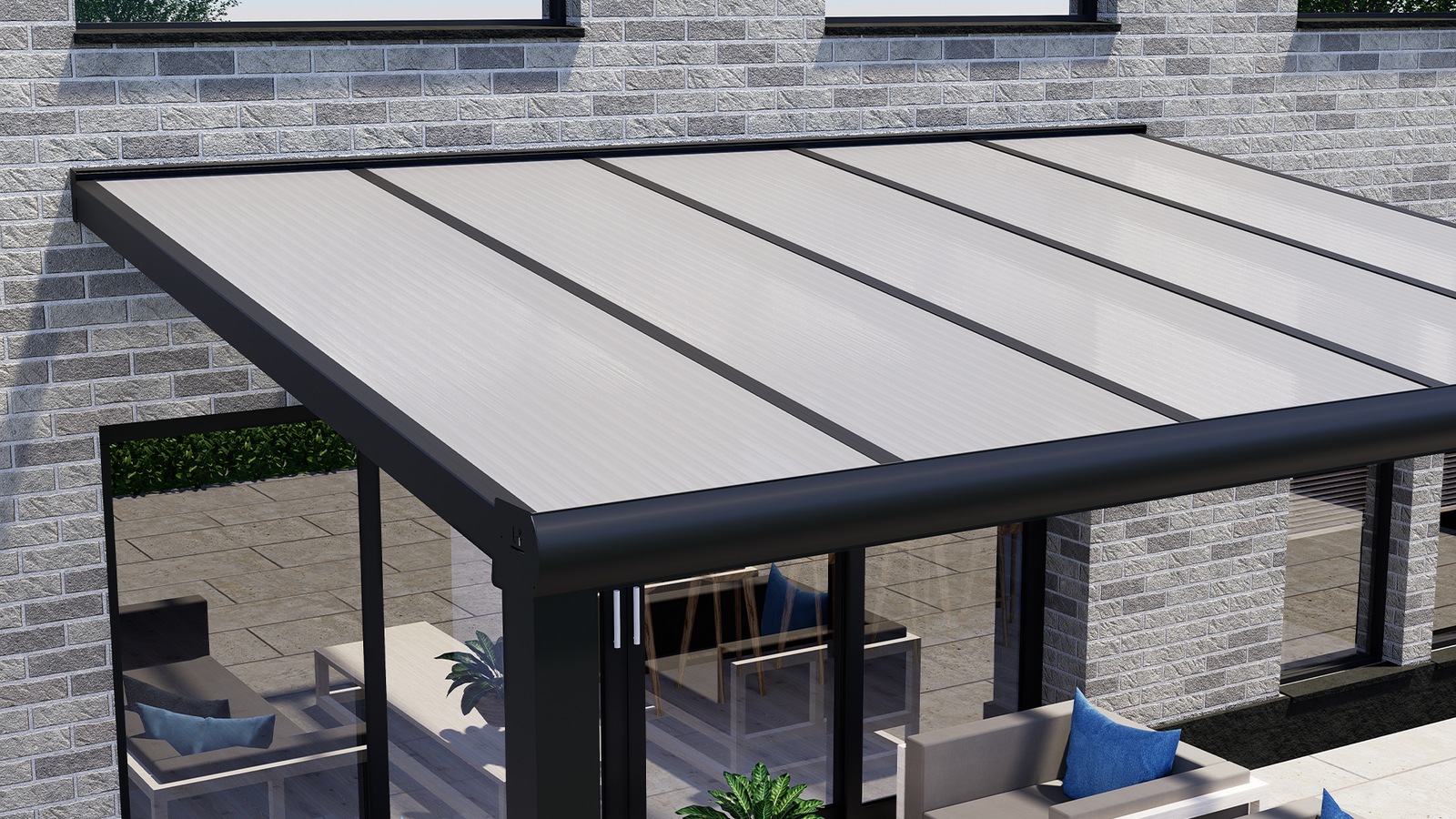 Polycarbonaat Helder dak